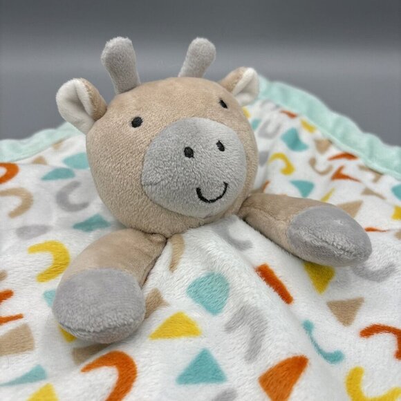 Lullaby Lane Giraffe Lovey Security Blanket Plush Baby‎ Toy - Picture 2 of 4
